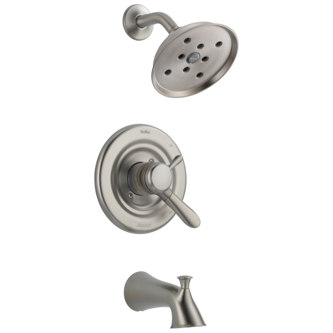 DELTA Lahara Monitor 17 Series H2OKINETIC Tub & Shower Trim — Stainless