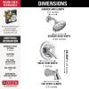DELTA Lahara Monitor 17 Series Tub & Shower Trim — Chrome