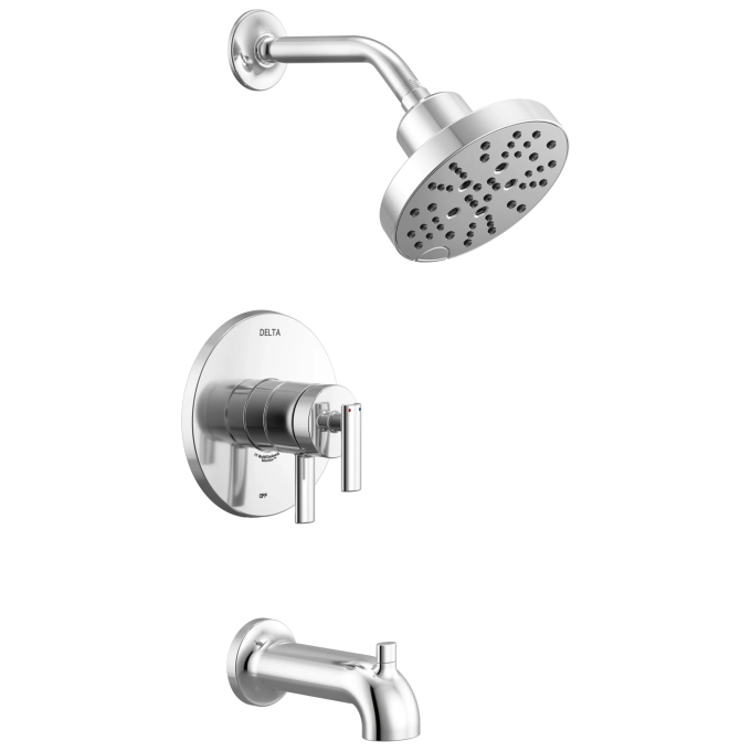 DELTA Altado Monitor 17 Series Tub & Shower Trim — Chrome