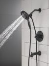 DELTA Altado Monitor 17 Series Tub & Shower Trim with In2ition — Matte Black