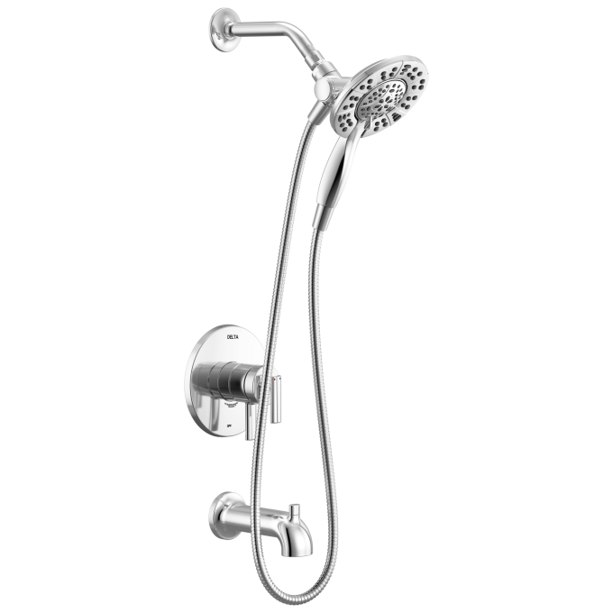 DELTA Altado Monitor 17 Series Tub & Shower Trim with In2ition — Chrome