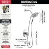 DELTA Altado Monitor 17 Series Tub & Shower Trim with In2ition — Chrome