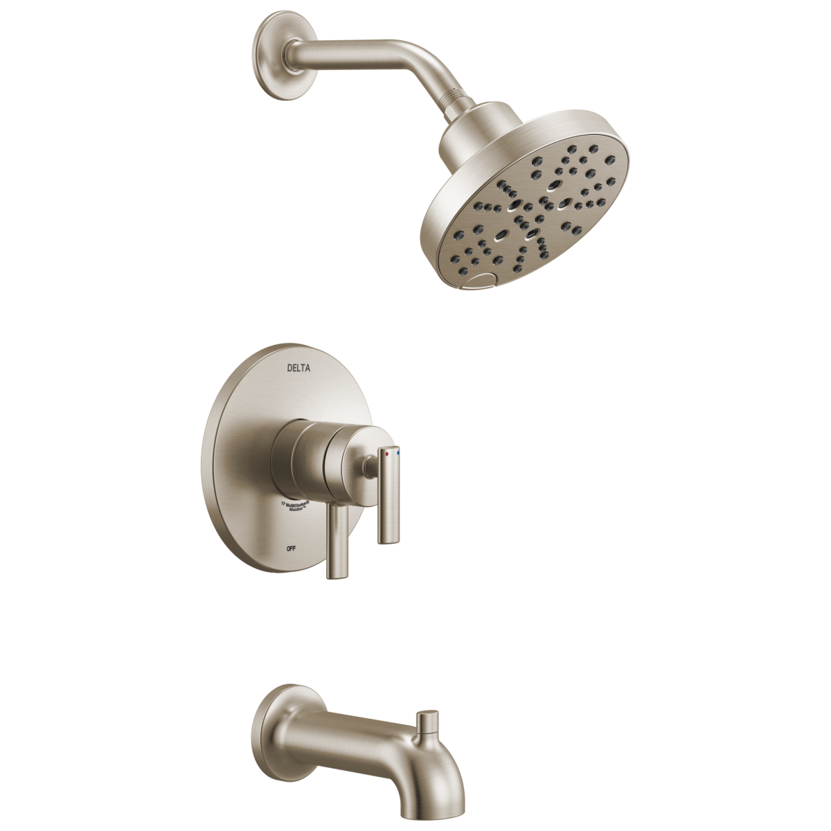 DELTA Altado Monitor 17 Series Tub & Shower Trim — Stainless