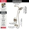 DELTA Altado Monitor 17 Series Tub & Shower Trim with In2ition — Stainless