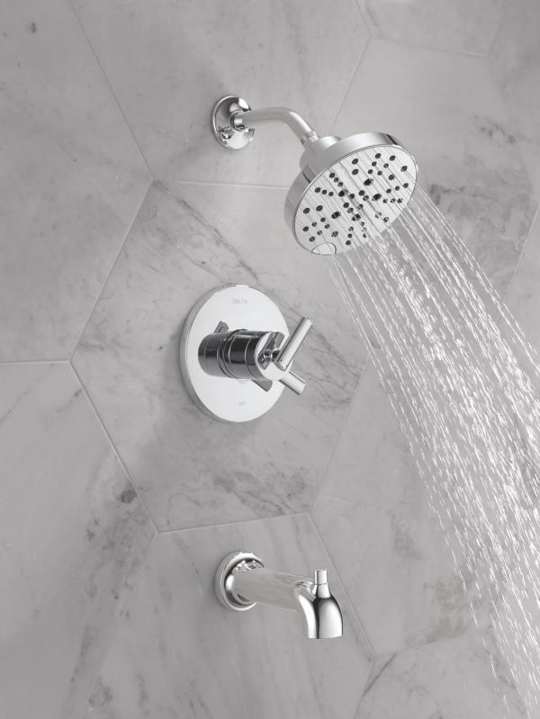 DELTA Altado Monitor 17 Series Tub & Shower Trim — Chrome