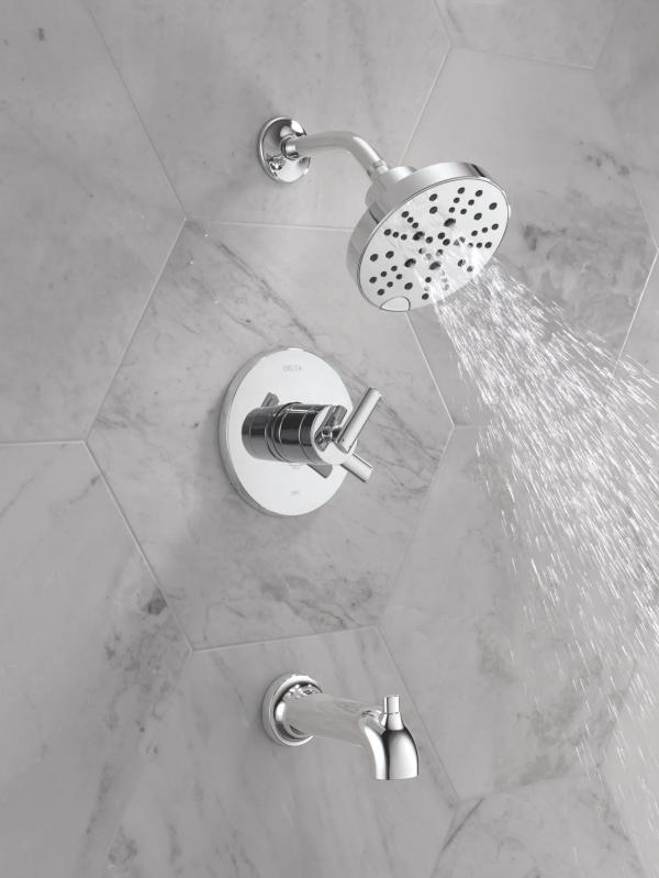 DELTA Altado Monitor 17 Series Tub & Shower Trim — Chrome