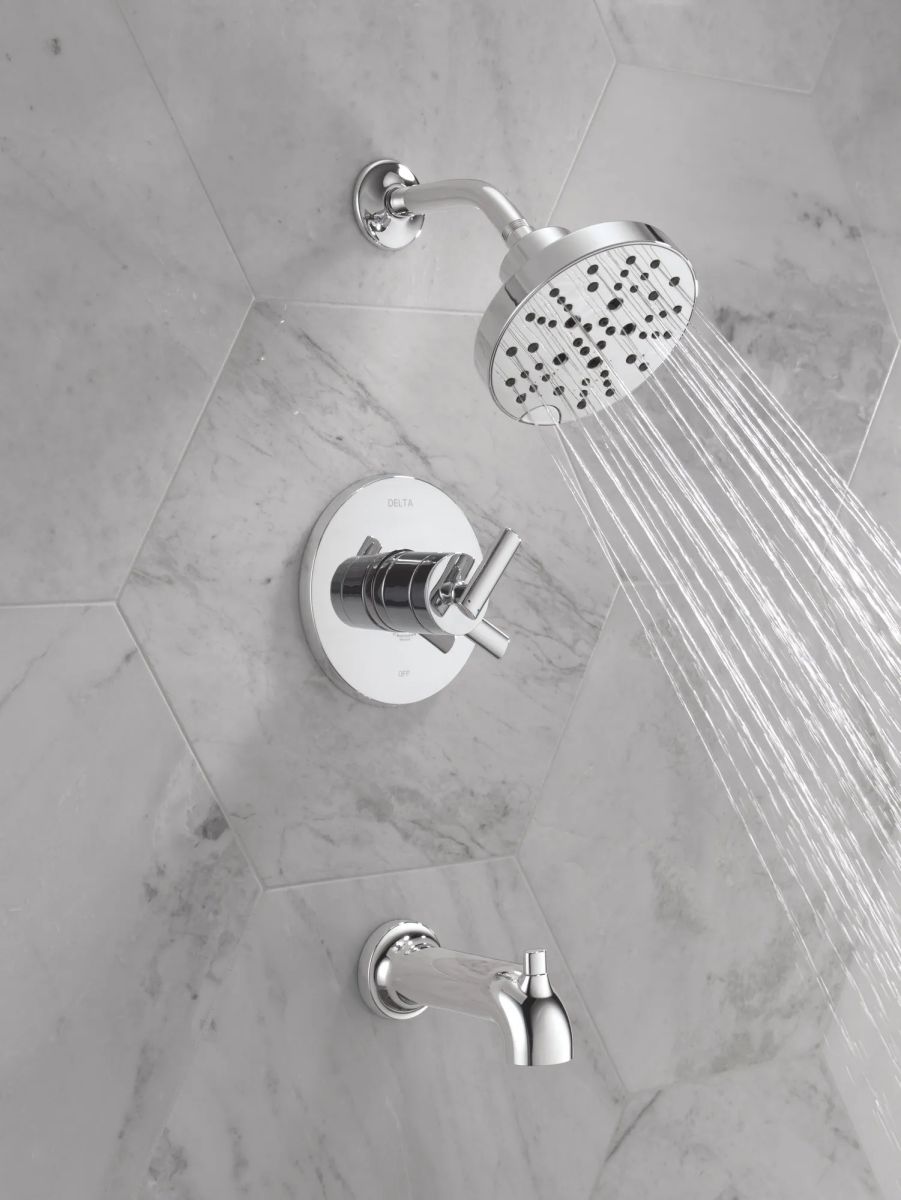 DELTA Altado Monitor 17 Series Tub & Shower Trim — Chrome