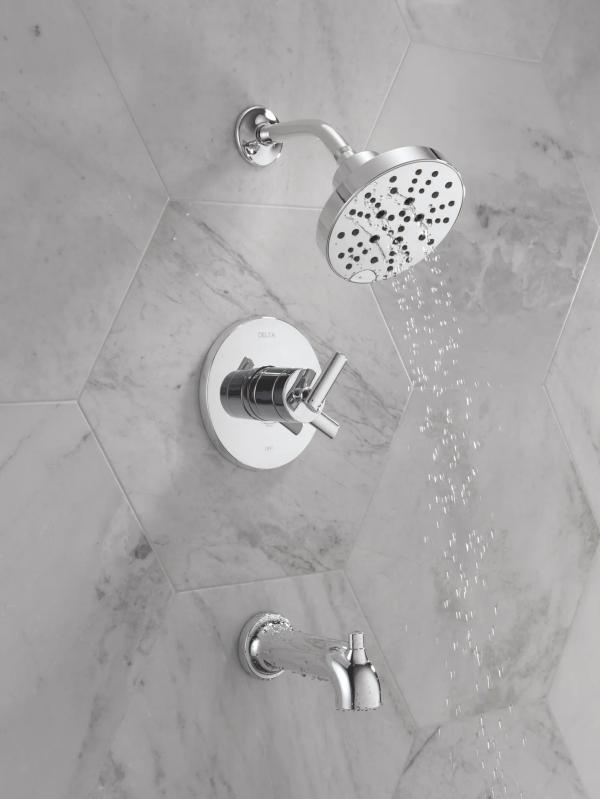 DELTA Altado Monitor 17 Series Tub & Shower Trim — Chrome