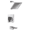 DELTA Trillian 17 Series H2Okinetic Tub Shower Trim — Lumicoat® Chrome