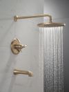 DELTA Bonacci 17 Series Tub Shower Trim — Lumicoat® Champagne Bronze