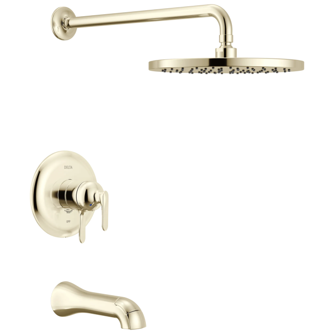 DELTA Bonacci 17 Series Tub Shower Trim — Lumicoat® Polished Nickel