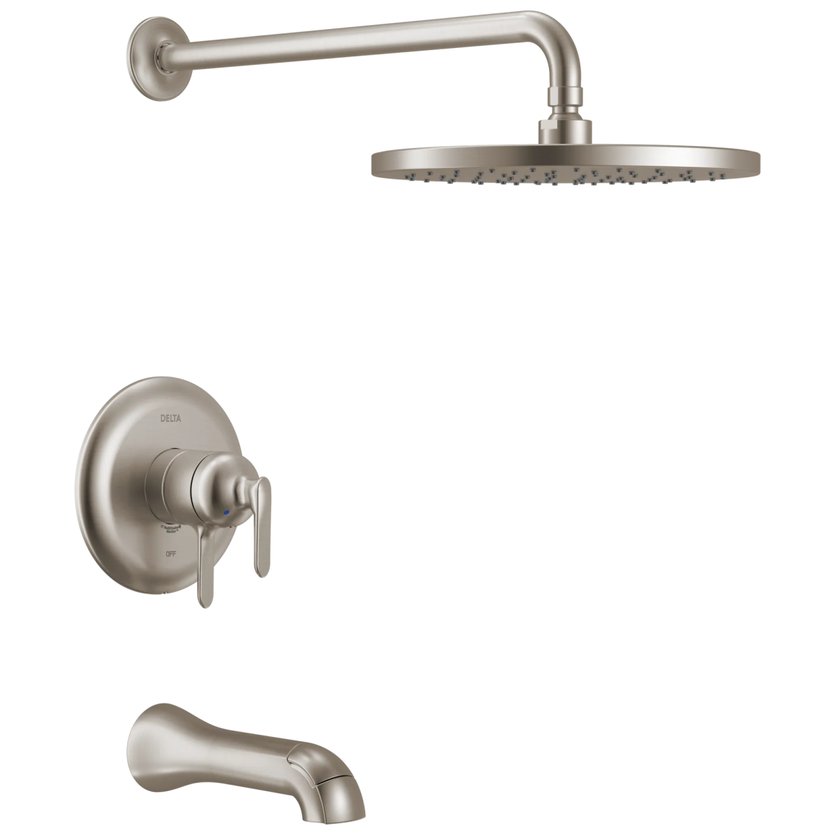 DELTA Bonacci 17 Series Tub Shower Trim — Lumicoat® Stainless
