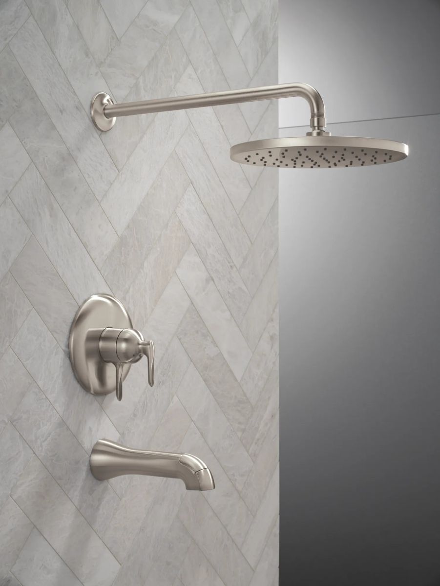 DELTA Bonacci 17 Series Tub Shower Trim — Lumicoat® Stainless