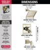 DELTA Dryden Monitor 17 Series Tub & Shower Trim — Polished Nickel