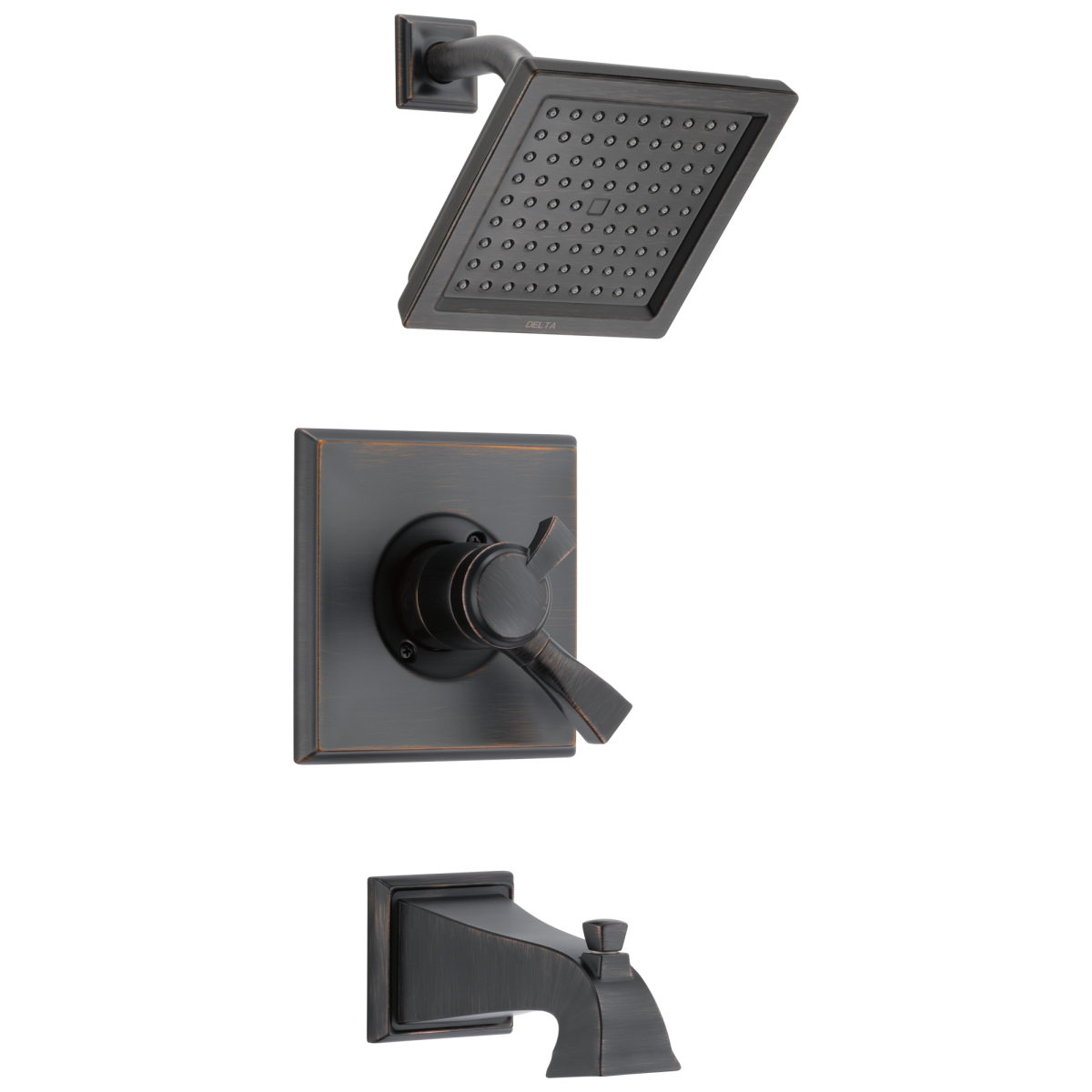 DELTA Dryden Monitor 17 Series Tub & Shower Trim — Venetian Bronze