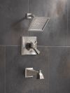 DELTA Dryden Monitor 17 Series Tub & Shower Trim — Stainless