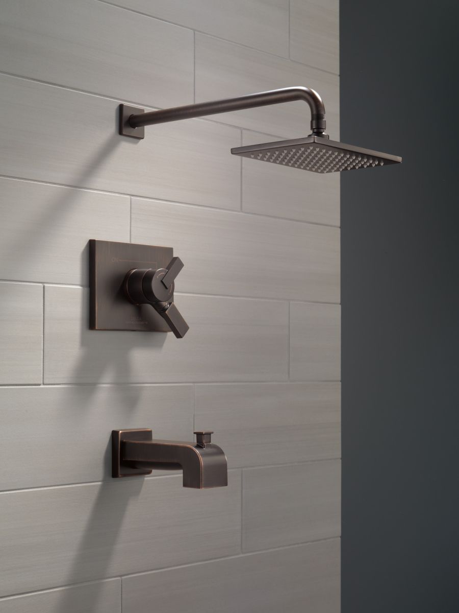 DELTA Vero Monitor 17 Series Tub & Shower Trim — Venetian Bronze