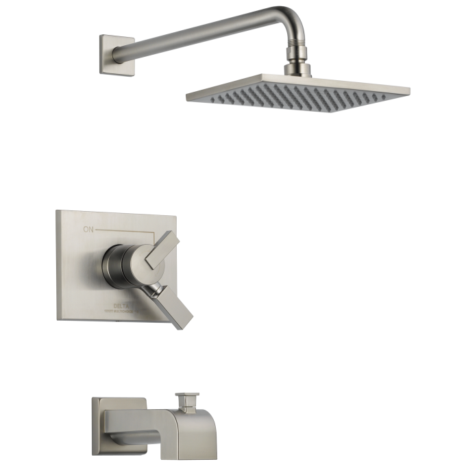 DELTA Vero Monitor 17 Series Tub & Shower Trim — Stainless