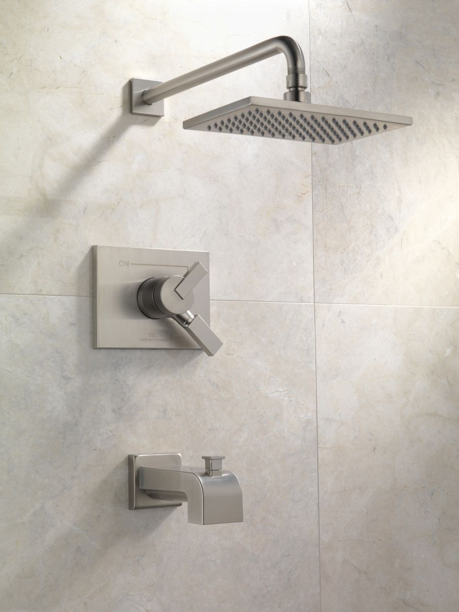 DELTA Vero Monitor 17 Series Tub & Shower Trim — Stainless
