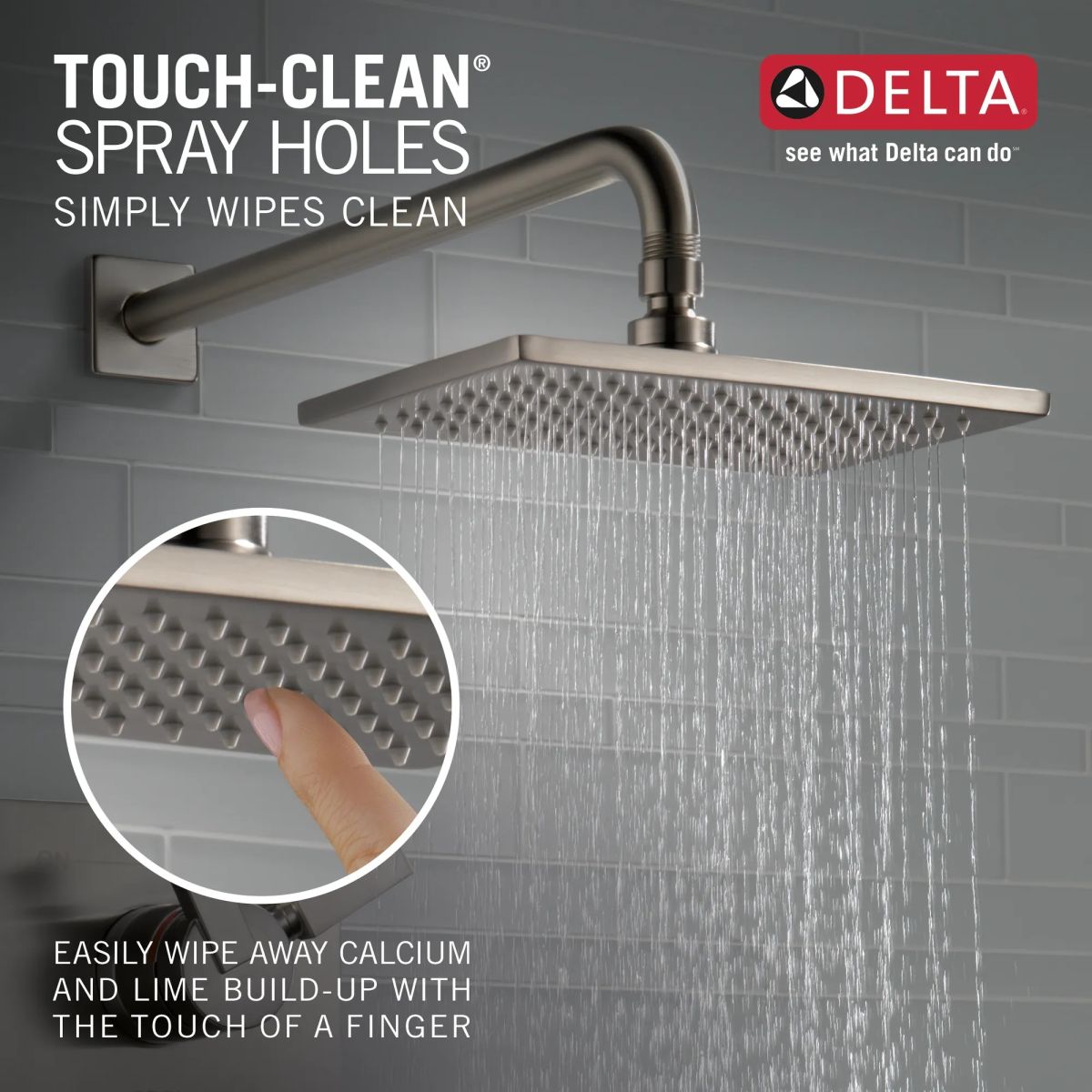 DELTA Vero Monitor 17 Series Tub & Shower Trim — Stainless