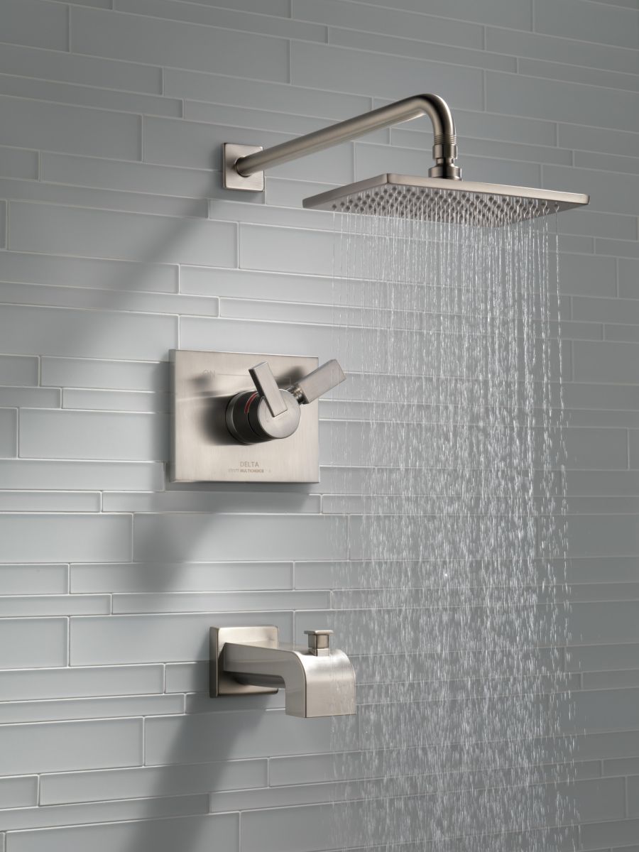 DELTA Vero Monitor 17 Series Tub & Shower Trim — Stainless