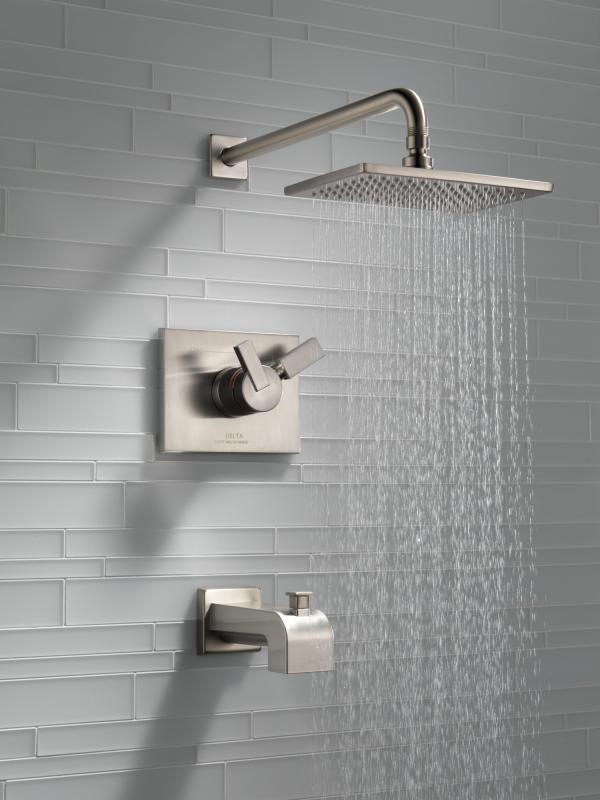 DELTA Vero Monitor 17 Series Tub & Shower Trim — Stainless