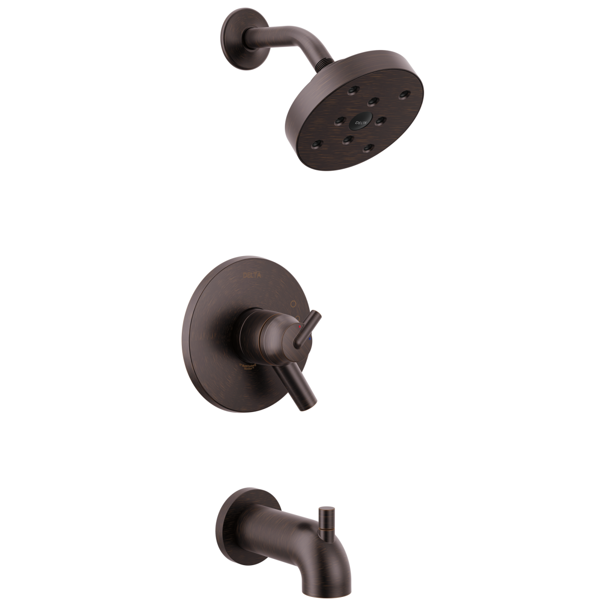 DELTA Trinsic Monitor 17 Series H2OKINETIC Tub & Shower Trim — Venetian Bronze