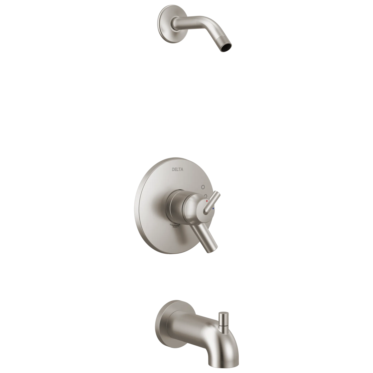 DELTA Trinsic Monitor 17 Series Tub & Shower Trim - Less Shower Head — Stainless