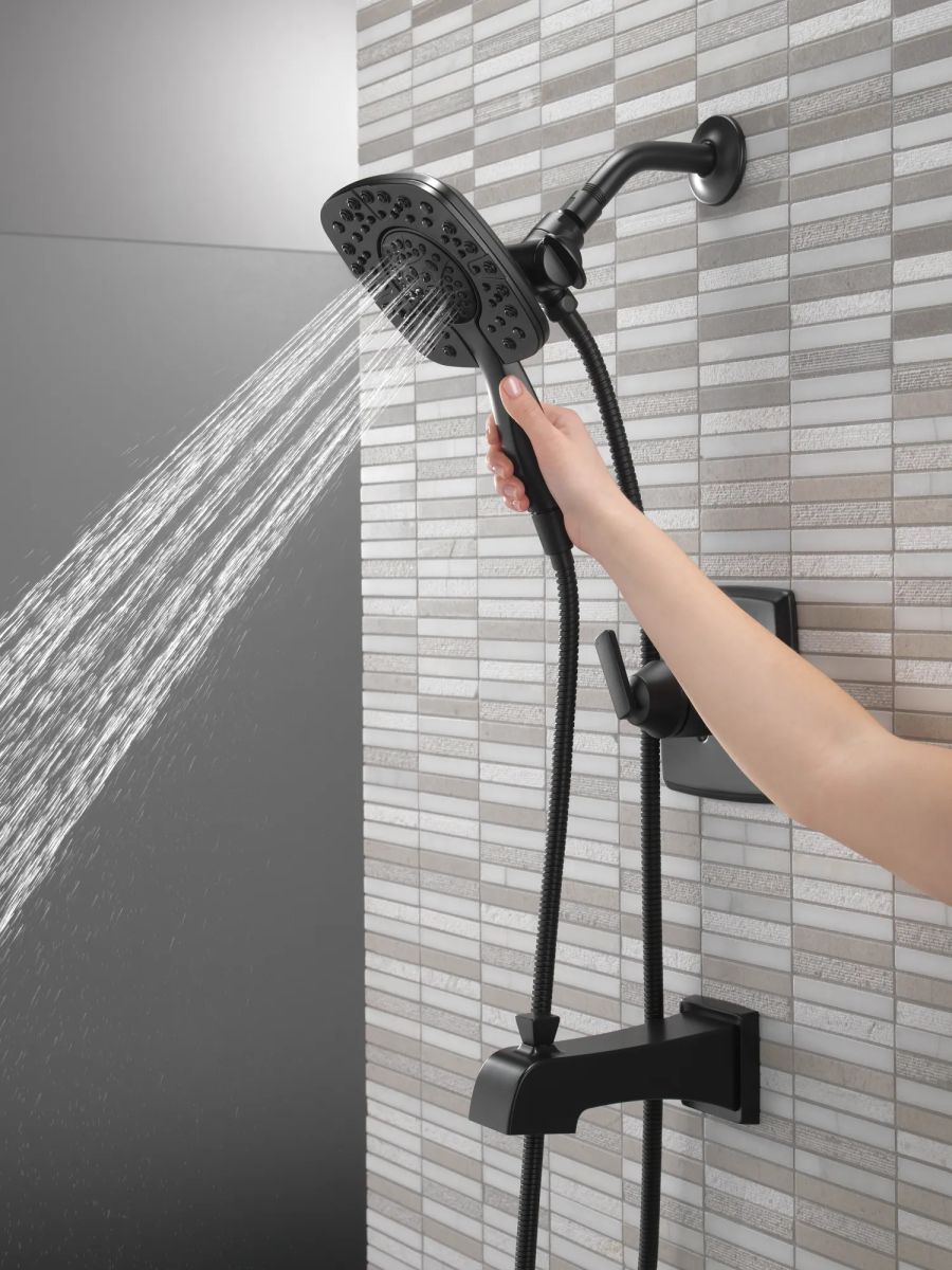 DELTA Ashlyn Monitor 17 Series Shower Trim with In2ition — Matte Black