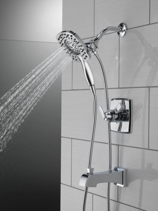 DELTA Ashlyn Monitor 17 Series Shower Trim with In2ition — Chrome