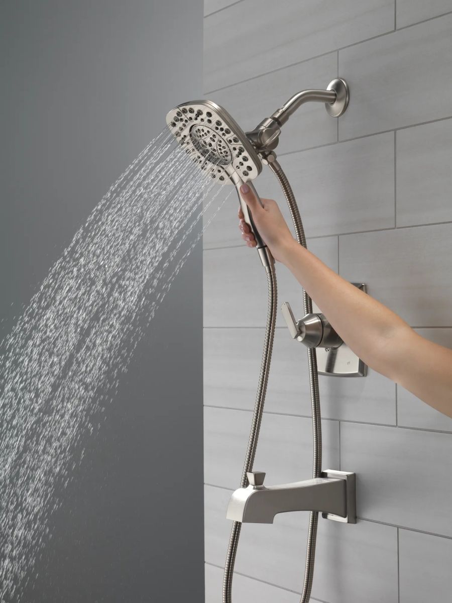 DELTA Ashlyn Monitor 17 Series Shower Trim with In2ition — Stainless