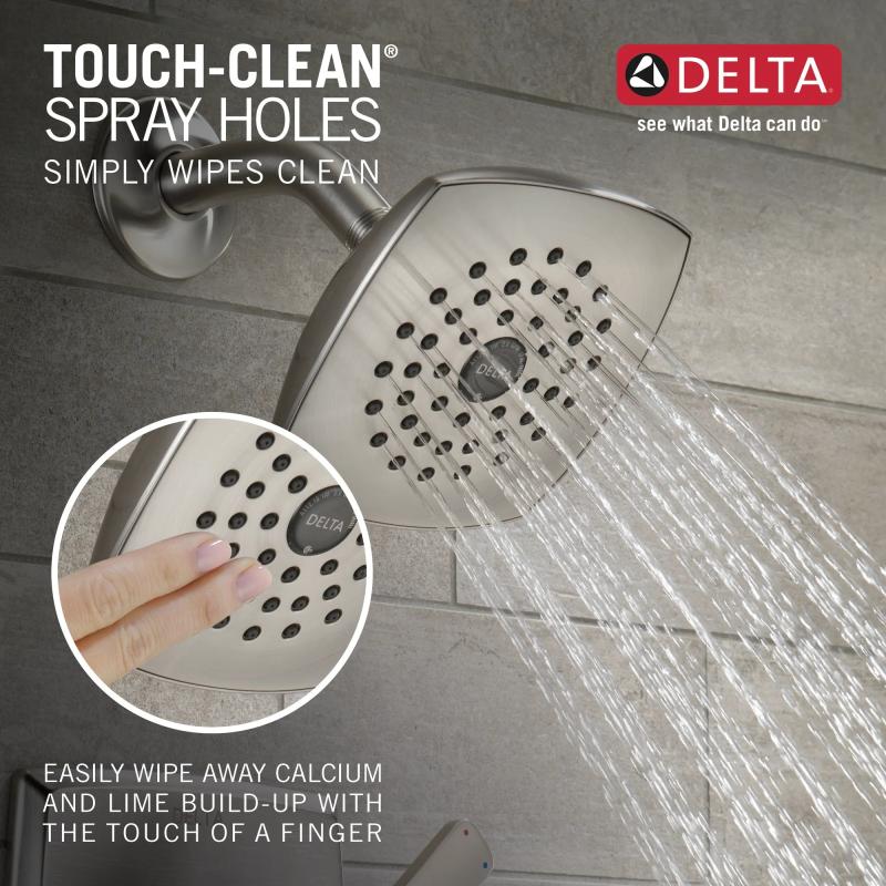 DELTA Ashlyn Monitor 17 Series Tub & Shower Trim — Stainless