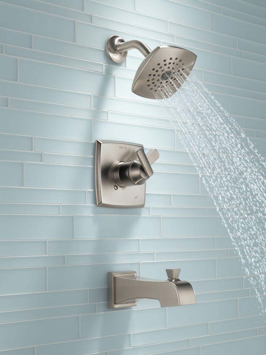 DELTA Ashlyn Monitor 17 Series Tub & Shower Trim — Stainless