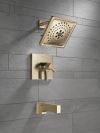DELTA Zura Monitor 17 Series H2OKINETIC Tub and Shower Trim — Champagne Bronze
