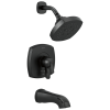 DELTA Stryke 17 Series Tub and Shower Only — Matte Black