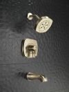 DELTA Stryke 17 Series Tub and Shower Only — Lumicoat® Champagne Bronze