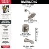 DELTA Stryke 17 Series Tub and Shower Only — Lumicoat® Stainless