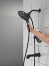 DELTA Tetra 17 Series Tub Shower Trim — Matte Black
