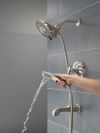 DELTA Tetra 17 Series Tub Shower Trim — Lumicoat® Stainless