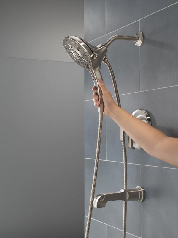 DELTA Tetra 17 Series Tub Shower Trim — Lumicoat® Stainless