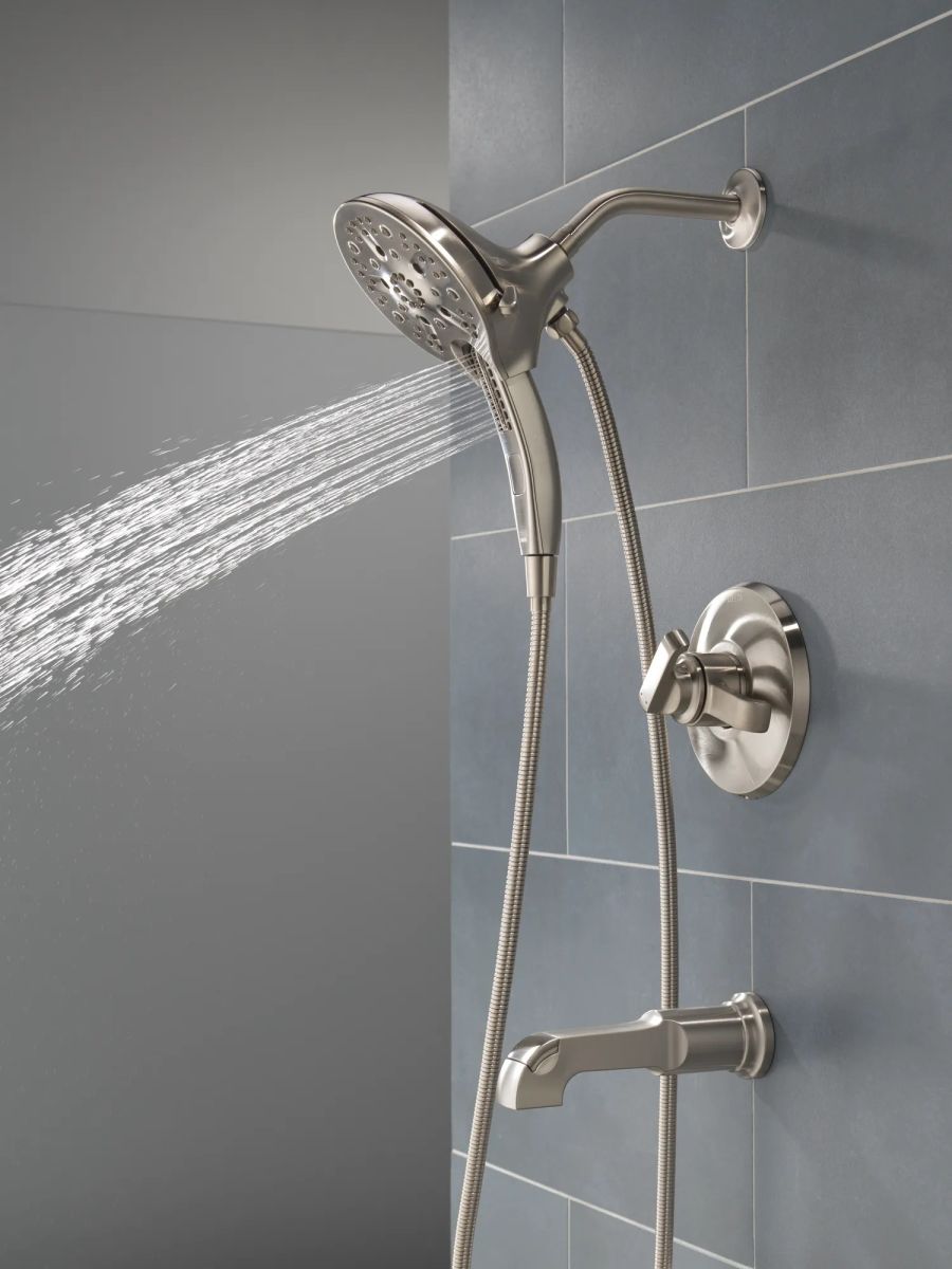 DELTA Tetra 17 Series Tub Shower Trim — Lumicoat® Stainless