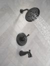 DELTA Cassidy 17 Series Tub Shower Trim — Matte Black