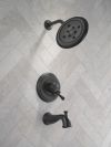 DELTA Cassidy 17 Series Tub Shower Trim — Matte Black