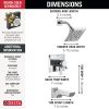 DELTA Pivotal Monitor 17 Series H2OKINETIC Tub and Shower Trim — Lumicoat® Chrome