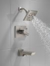 DELTA Pivotal Monitor 17 Series H2OKINETIC Tub and Shower Trim — Lumicoat® Stainless
