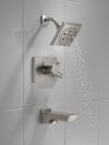 DELTA Pivotal Monitor 17 Series H2OKINETIC Tub and Shower Trim — Lumicoat® Stainless