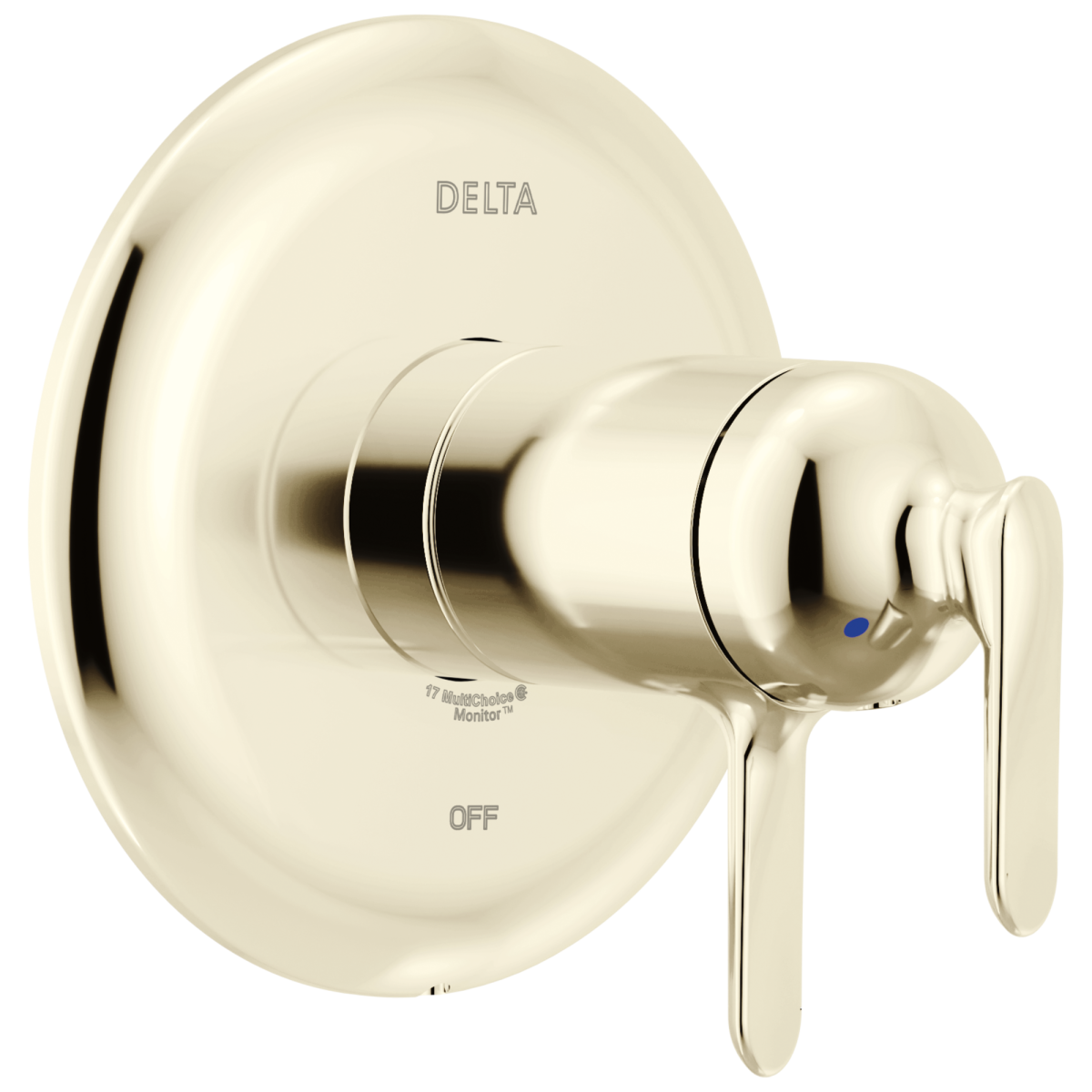 DELTA Bonacci 17T Series Valve Only Trim — Lumicoat® Polished Nickel