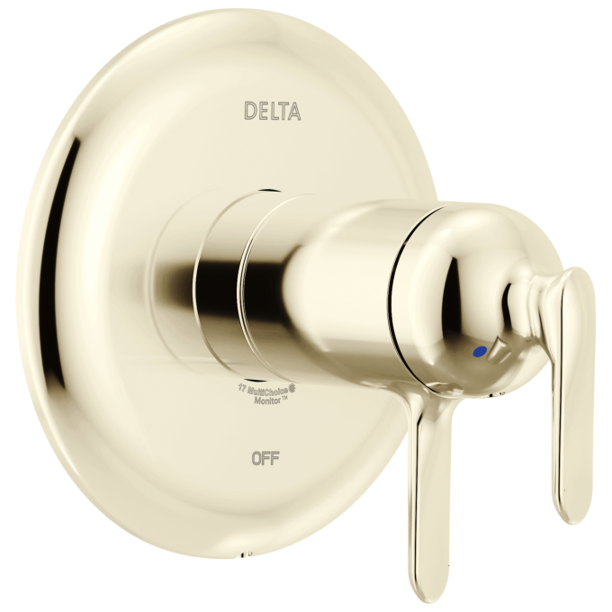 DELTA Bonacci 17T Series Valve Only Trim — Lumicoat® Polished Nickel