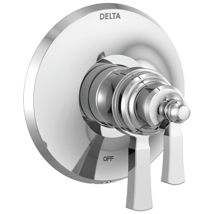 DELTA Dorval TempAssure 17T Series Valve Only Trim — Chrome