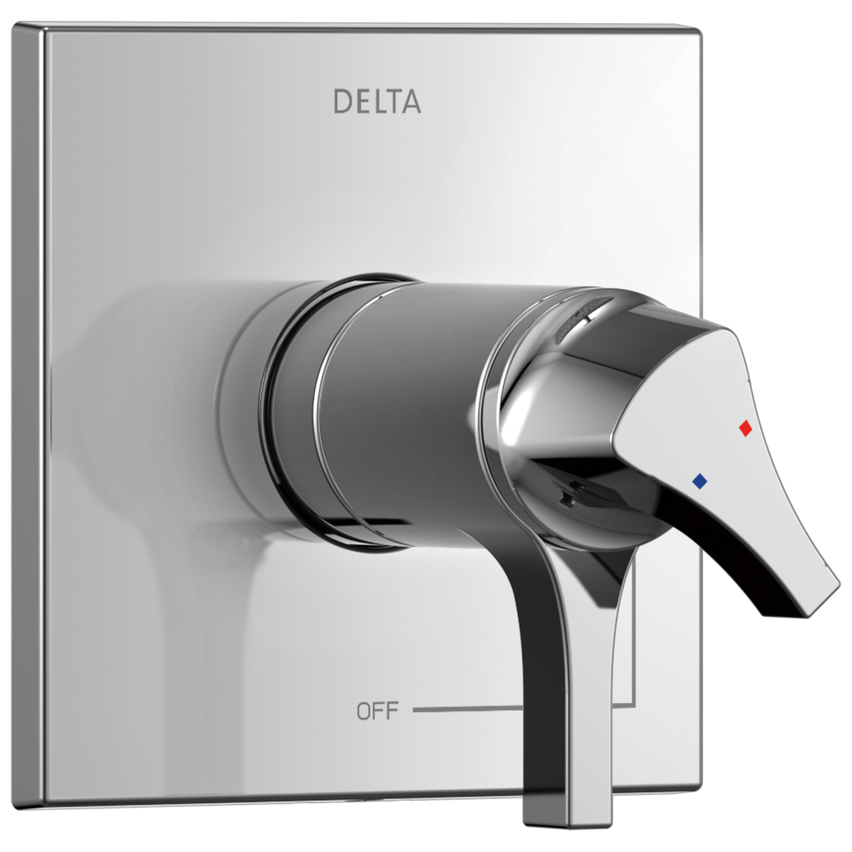 DELTA Zura TempAssure 17T Series Valve Only Trim — Chrome